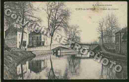 Ville de CIRYLENOBLE Carte postale ancienne