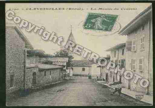 Ville de CLAVEISOLLES Carte postale ancienne Ville de CLAVEISOLLES Carte postale ancienne