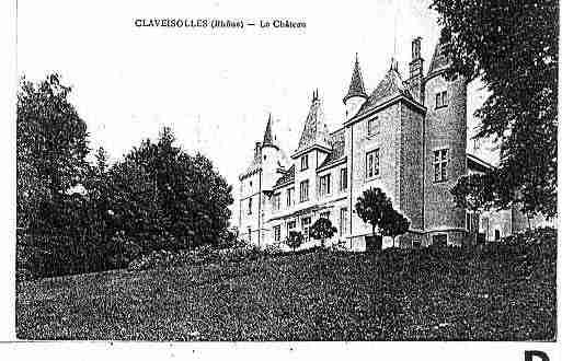 Ville de CLAVEISOLLES Carte postale ancienne