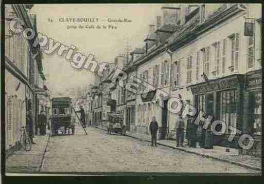 Ville de CLAYESOUILLY Carte postale ancienne Ville de CLAYESOUILLY Carte postale ancienne