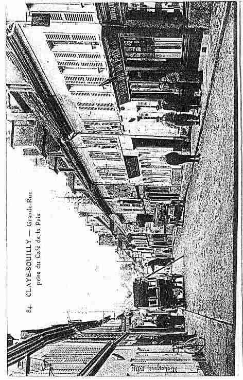 Ville de CLAYESOUILLY Carte postale ancienne Ville de CLAYESOUILLY Carte postale ancienne