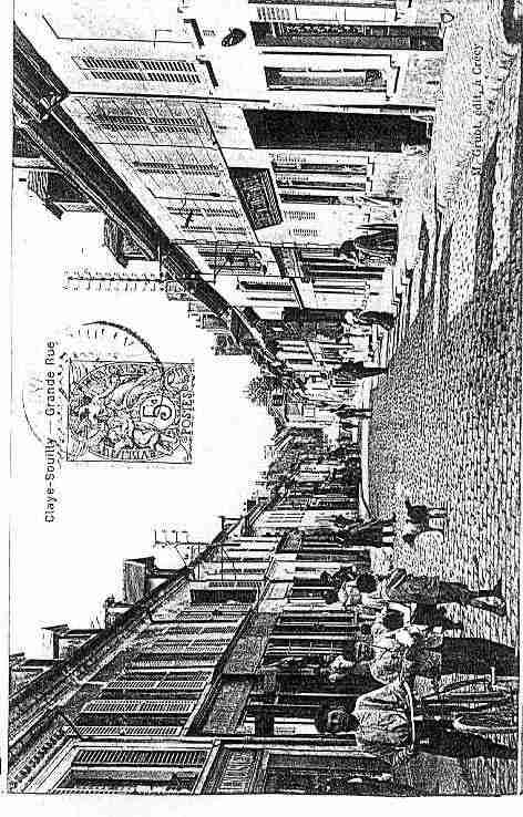 Ville de CLAYESOUILLY Carte postale ancienne Ville de CLAYESOUILLY Carte postale ancienne