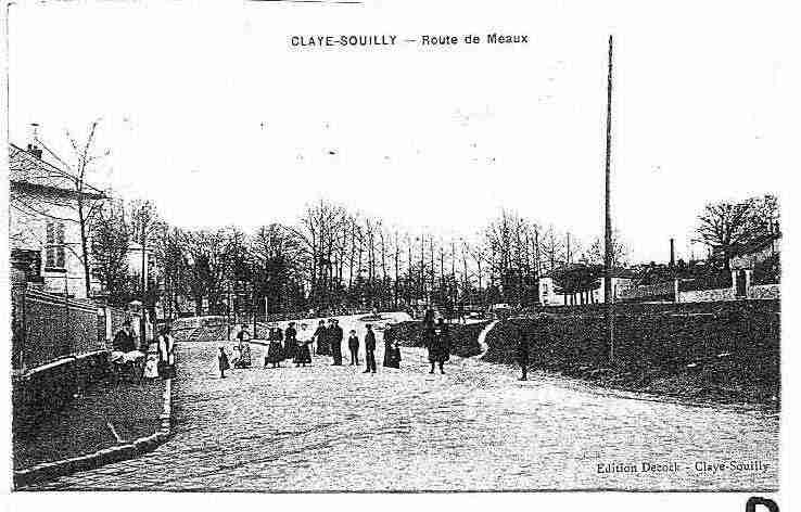 Ville de CLAYESOUILLY Carte postale ancienne