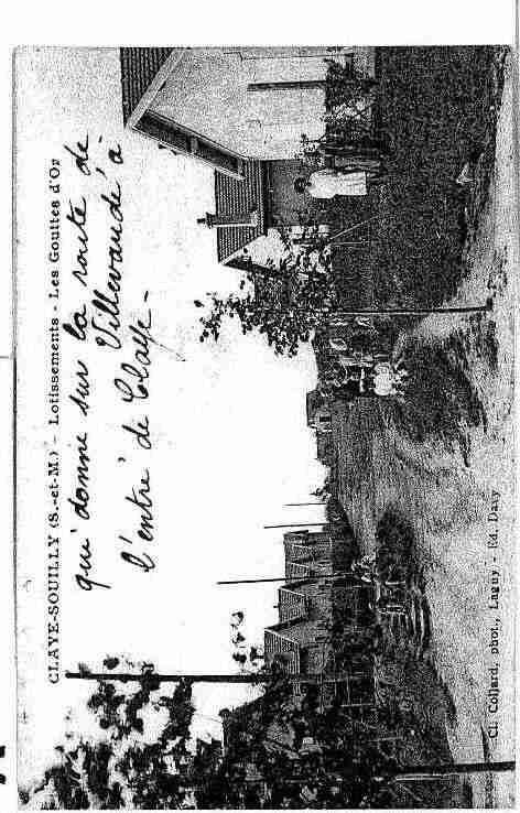 Ville de CLAYESOUILLY Carte postale ancienne Ville de CLAYESOUILLY Carte postale ancienne
