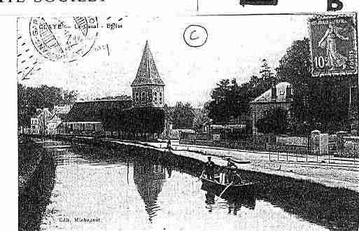 Ville de CLAYESOUILLY Carte postale ancienne