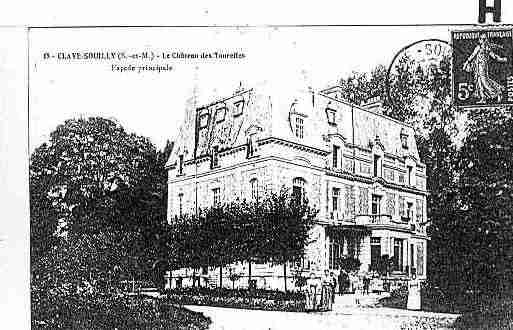 Ville de CLAYESOUILLY Carte postale ancienne