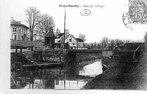 Ville de CLAYESOUILLY Carte postale ancienne