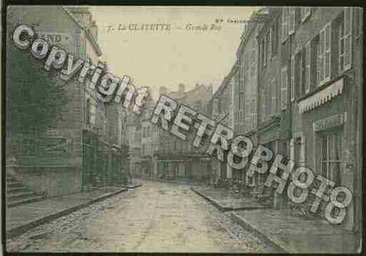 Ville de CLAYETTE(LA) Carte postale ancienne