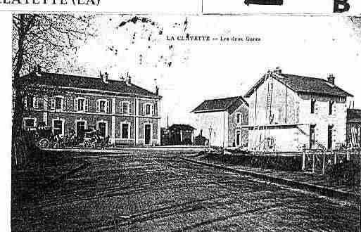 Ville de CLAYETTE(LA) Carte postale ancienne