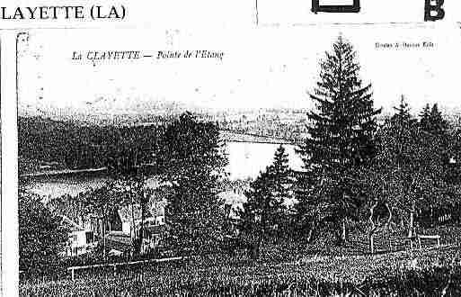 Ville de CLAYETTE(LA) Carte postale ancienne