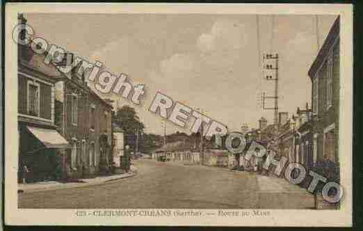 Ville de CLERMONTCREANS Carte postale ancienne