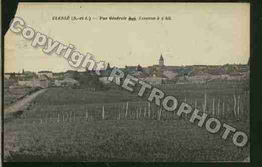 Ville de CLESSE Carte postale ancienne