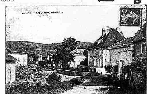 Ville de CLUNY Carte postale ancienne