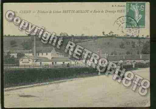 Ville de CLUNY Carte postale ancienne