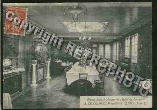 Ville de CLUNY Carte postale ancienne