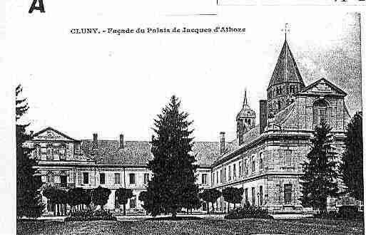 Ville de CLUNY Carte postale ancienne