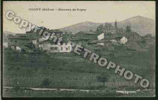 Ville de COGNY Carte postale ancienne