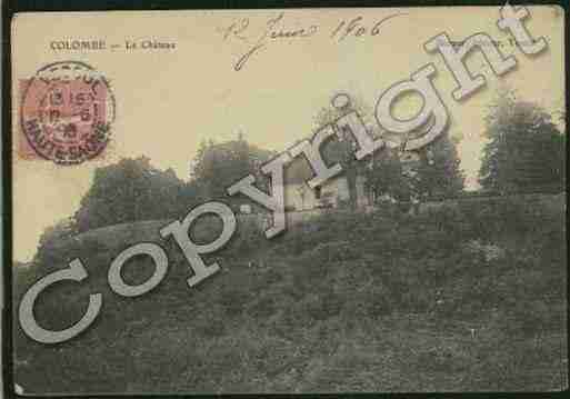 Ville de COLOMBELESVESOUL Carte postale ancienne Ville de COLOMBELESVESOUL Carte postale ancienne