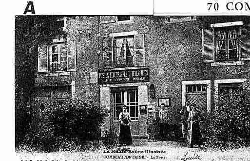 Ville de COMBEAUFONTAINE Carte postale ancienne