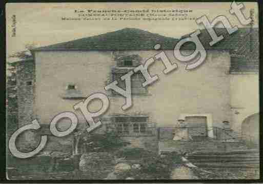 Ville de COMBEAUFONTAINE Carte postale ancienne