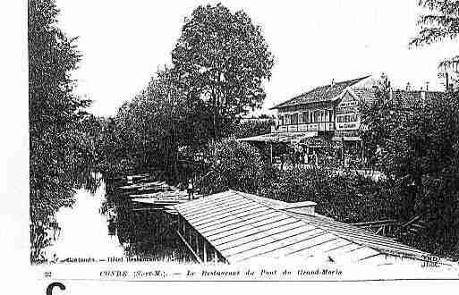 Ville de CONDESAINTELIBIAIRE Carte postale ancienne