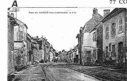 Ville de CONDESAINTELIBIAIRE Carte postale ancienne