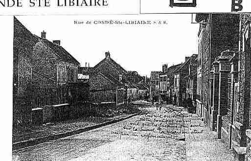 Ville de CONDESAINTELIBIAIRE Carte postale ancienne