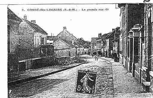 Ville de CONDESAINTELIBIAIRE Carte postale ancienne