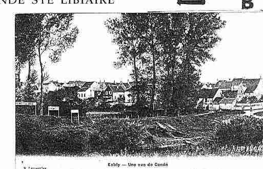 Ville de CONDESAINTELIBIAIRE Carte postale ancienne