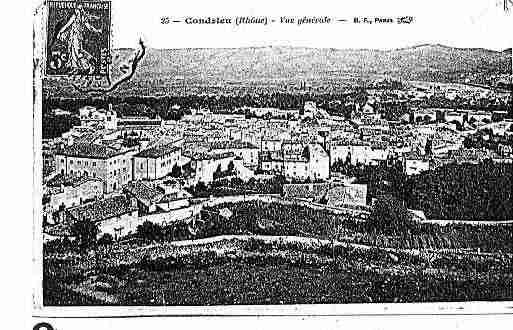 Ville de CONDRIEU Carte postale ancienne Ville de CONDRIEU Carte postale ancienne