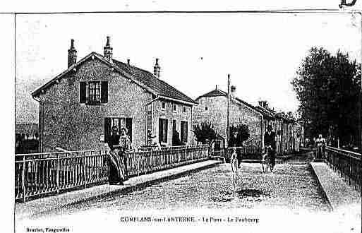 Ville de CONFLANSSURLANTERNE Carte postale ancienne Ville de CONFLANSSURLANTERNE Carte postale ancienne