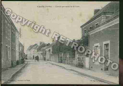 Ville de CONLIE Carte postale ancienne