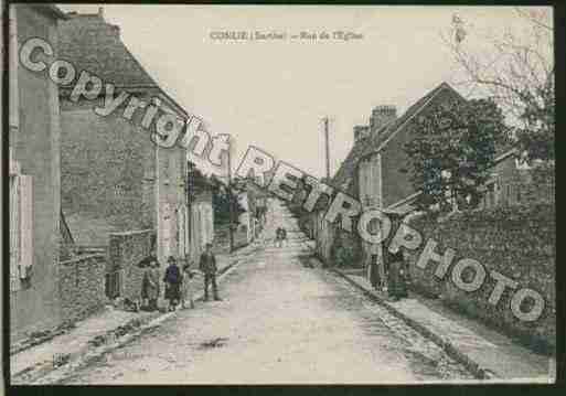 Ville de CONLIE Carte postale ancienne