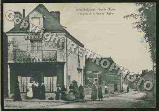 Ville de CONLIE Carte postale ancienne