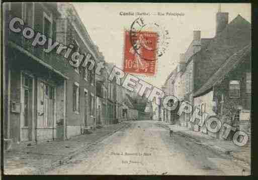 Ville de CONLIE Carte postale ancienne