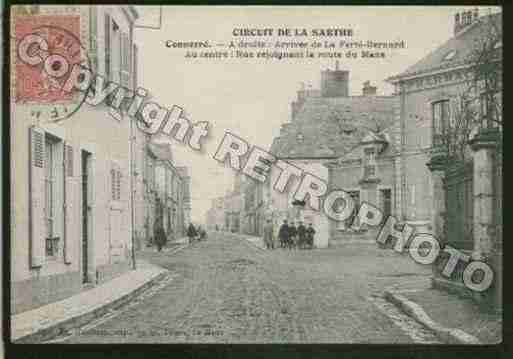 Ville de CONNERRE Carte postale ancienne