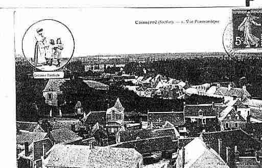 Ville de CONNERRE Carte postale ancienne