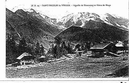 Ville de CONTAMINESMONTJOIE(LES) Carte postale ancienne