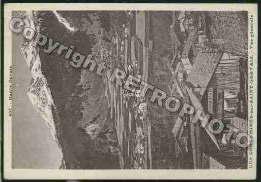 Ville de CONTAMINESMONTJOIE(LES) Carte postale ancienne