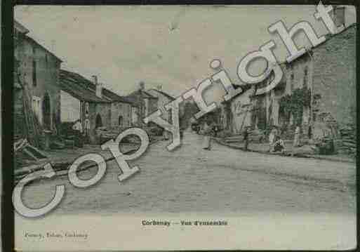 Ville de CORBENAY Carte postale ancienne