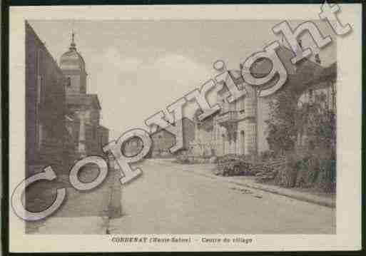 Ville de CORBENAY Carte postale ancienne