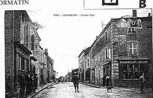 Ville de CORMATIN Carte postale ancienne