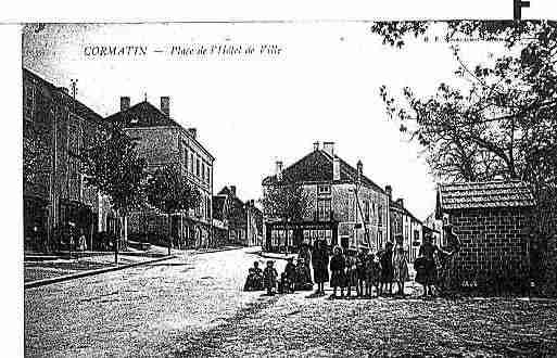 Ville de CORMATIN Carte postale ancienne