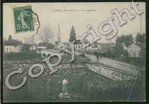 Ville de CORRE Carte postale ancienne