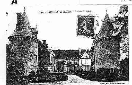 Ville de COUCHES Carte postale ancienne Ville de COUCHES Carte postale ancienne