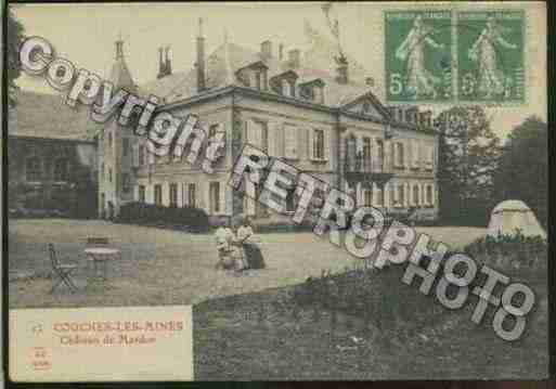 Ville de COUCHES Carte postale ancienne