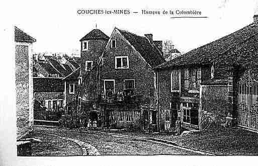 Ville de COUCHES Carte postale ancienne