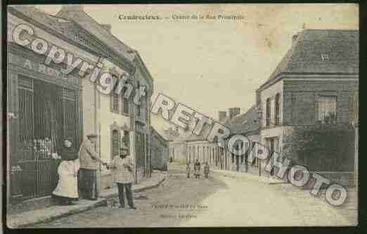 Ville de COUDRECIEUX Carte postale ancienne