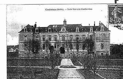 Ville de COULAINES Carte postale ancienne