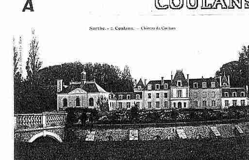 Ville de COULANSSURGEE Carte postale ancienne